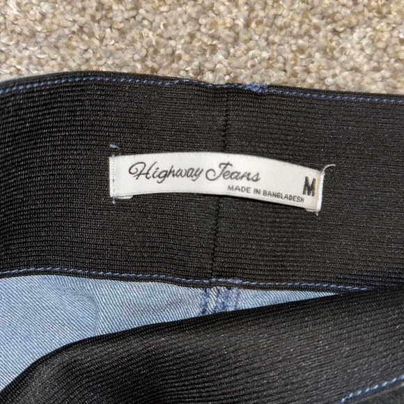 Juniors High Waisted, Stretch, Flared Jeans Sm M - Picture 6 of 7